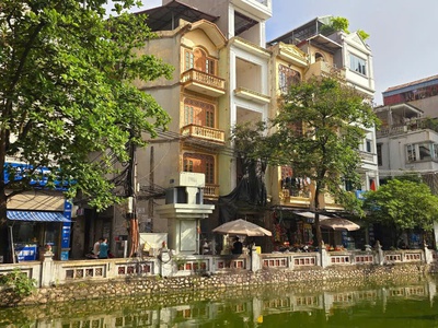 Cầu giấy vip... view hồ kinh doanh nhỉnh 10ty 35m x5 tầng. 0