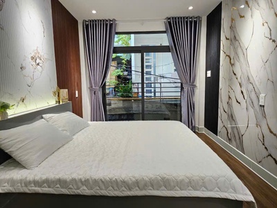 Bán gấp nhà mới kèm nội thất, gần cv làng hoa, chỉ 3ty580 3