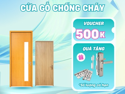 Cửa gỗ chống cháy an toàn cho gia đình 0