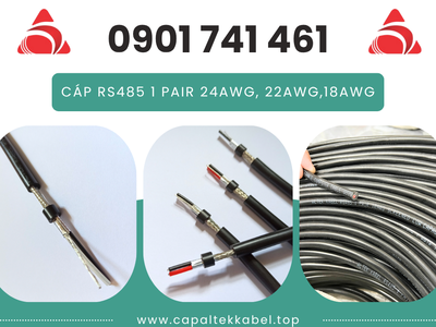 Cáp RS485 18awg, 22awg, 24awg Đà Nẵng, Huế, Quảng Nam 0