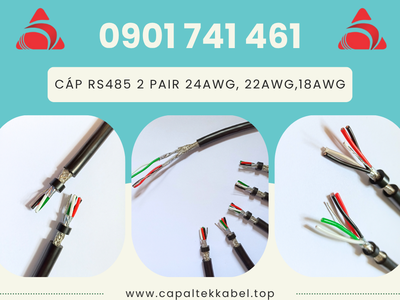 Cáp RS485 18awg, 22awg, 24awg Đà Nẵng, Huế, Quảng Nam 2