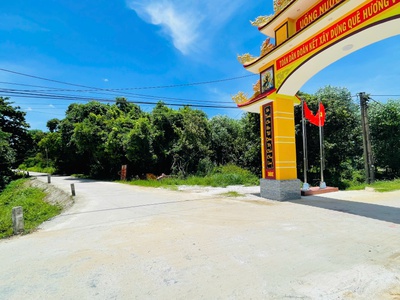  Bán nhanh 2 lô Liền kề Mặt Tiền Đường Liên Xã Quảng Vinh - Quảng Điền giá chỉ 250 Triệu   Bán N 1