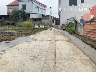 Bán lô đất ngõ thông tại Du Lễ - Kiến Thụy, Hải Phòng 1