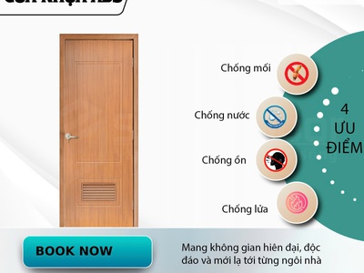 Cửa nhựa ABS Hàn Quốc Đẹp như gỗ, bền hơn mong đợi 3