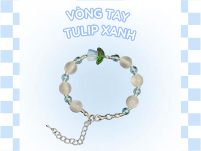 Vòng Tay Tulip Xanh   Sắc Màu Của Bình Yên   Mộng Mơ 0