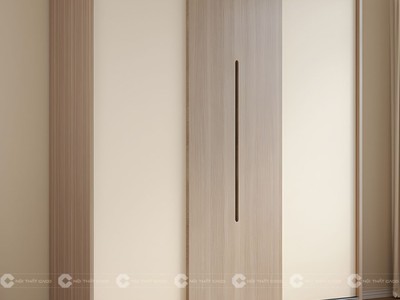 Tủ Áo Gỗ Công Nghiệp MDF Cánh Lùa Cao Cấp 1