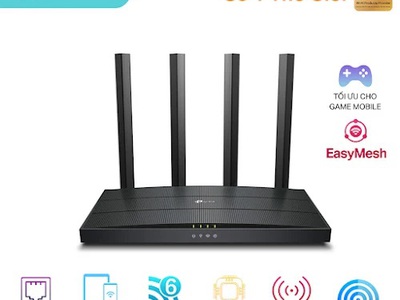  Thiết bị thu phát vô tuyến TP-LINK Archer AX12   Chuẩn Wi-Fi 6   Băng tần kép 2.4/5GHz   Router 1