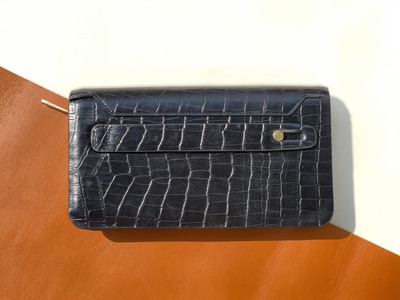 Ví clutch cầm tay da thật 5