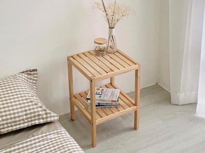 Kệ gỗ decor phòng khách   Giải pháp trang trí tinh tế, tối ưu không gian sống 0