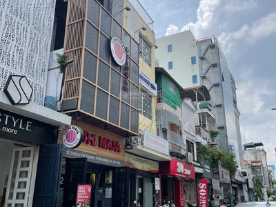 Bán nhà 2 mặt tiền nhà hàng ngaythạch thị thanh p tân định q1-4.1x17.5m 4 tầng, hẻm sau 4m 0