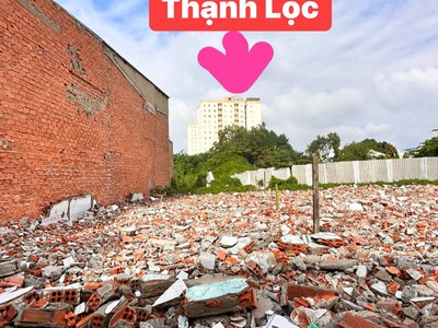 Đất đẹp, 5x20m 1 xẹc ngắn thạnh lộc 15, kế chung cư thạnh lộc, xe hơi vào nhà, giá siêu tốt 3.78ty 1