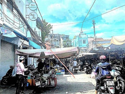 Mặt tiền chợ lê văn sỹ, p.13, q.3   ngang 4.2m dài 21.2m   chỉ 15.8 tỷ tl 0