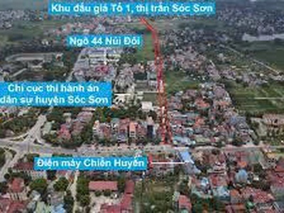 Chỉ hơn 1 tỷ mua được đất gần  thị trấn sóc sơn tiềm năng tăng giá nhanh 0