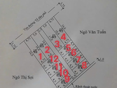 Chính chủ gửi bán lô đất Hải Thành 2, Dương Kinh, Hải Phòng 42.8m 0