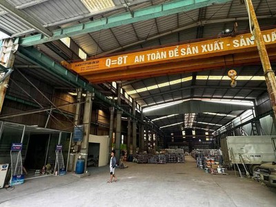 Cho thuê kho xưởng tại dục tú, đông anh, hà nội. diện tích 2000m thiết kế khung zamil cao 10m, sẵn 1