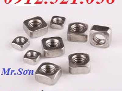 Có đai ốc tán vuông Inox M6 hà nội 0947521058 Thanh Sơn cung ứng đai ốc vuông mạ kẽm M10,8,6,5,4 4