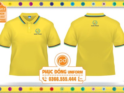 Đặt thêu áo thun công ty Nam Phúc, đặt may đồng phục áo thun 1