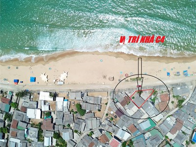 Mặt biển an cường 234m  có thổ cư   nhà c4, giá tốt 3450tr cho nhà đầu tư 1