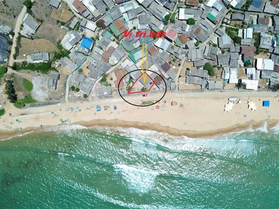 Mặt biển an cường 234m  có thổ cư   nhà c4, giá tốt 3450tr cho nhà đầu tư 0