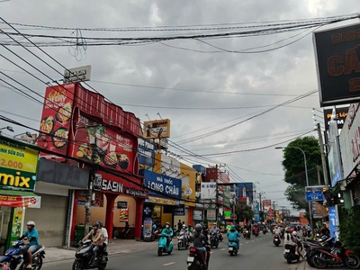 Mặt tiền  8x34  nguyễn ảnh thủ   ngã tư sầm uất   hiệp thành, q.12 0
