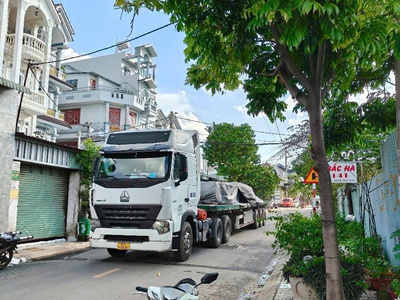 Nhà mặt tiền xưởng hiếm có tại thới an 13, q.12   xe công vào tận cửa 3