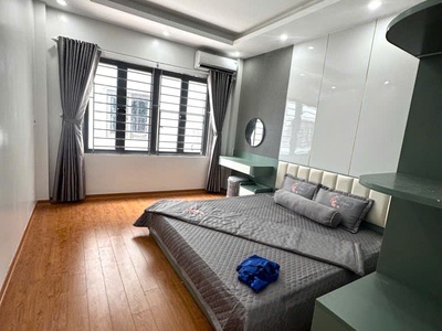 Cần bán nhà vĩnh hưng xây mới 52m 5 tầng 7 phòng ô tô đỗ cửa full nội thất 4
