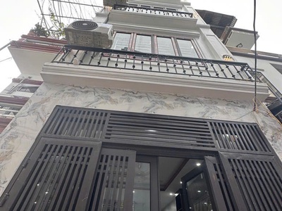 Cần bán nhà vĩnh hưng xây mới 52m 5 tầng 7 phòng ô tô đỗ cửa full nội thất 0