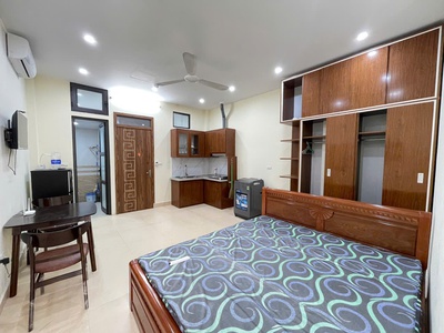 Cho thuê căn hộ full đồ 2n1k   50m    ngọc thụy, long biên   sát cầu long biên   giá chỉ 5.5tr/tháng 0