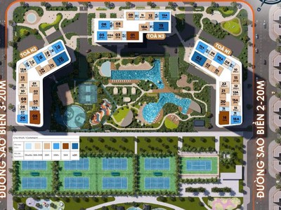 Bán căn studio   trinity square, view bể bơi hướng đông nam   giá chỉ từ 2,12 tỷ 1