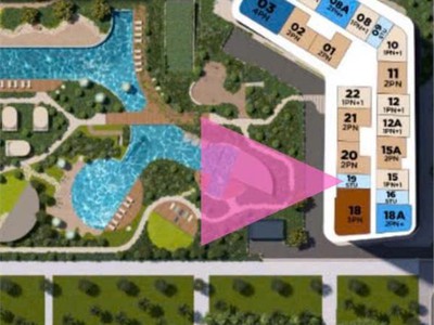 Bán căn studio   trinity square, view bể bơi hướng đông nam   giá chỉ từ 2,12 tỷ 0
