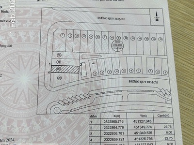 Chính chủ cần bán lô đất tại  phường cẩm bình - tp cẩm phả - quảng ninh 2