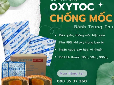 Bảo quản, chống mốc bánh trung thu hiệu quả oxytoc 1