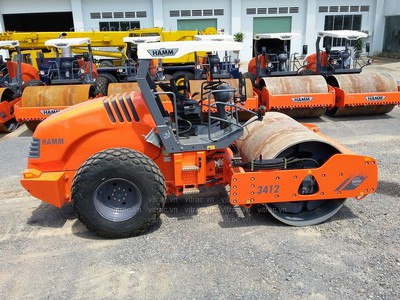 Xe Lu Hamm 3410 3412 Nhập Khẩu Đức 1