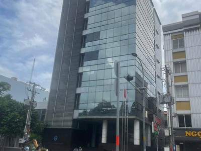 Bán building góc 2 mặt tiền   lý thường kiệt, p.15, q.11   hầm 8 tầng   thu 400 triệu/tháng   chỉ 0