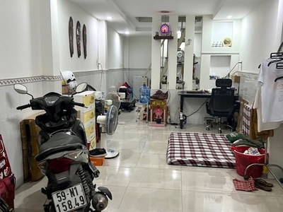 Nhỉnh 3 tỷ có nhà 54m2 mới đẹp ở ngay 1 trệt 1 lửng 2 phòng ngủ -  hẻm ba gác đua gần hẻm ôtô 2