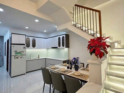 Nhà 1t1l siêu sang, gần kdc tân phong, đường oto thoải mái chỉ 3tỷ550 2