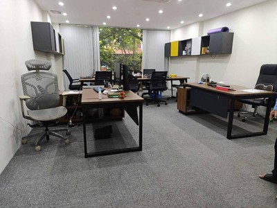 Toà nhà 9 tầng   mặt phố phan kế bính   mặt tiền 10.5m   cho thuê đỉnh 1