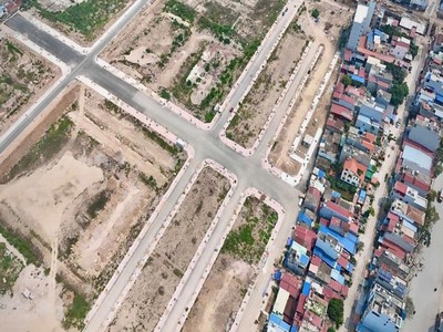 Bán đất tđc 226 lê lai   ngô quyền, hải phòng  view vườn hoa  không vướng hố ga, tủ điện 1