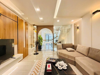 Xe hơi ngủ trong nhà lê đức thọ 64m2  4x16  5 tầng giá 9.3 tỷ 3