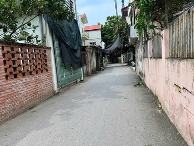 Bán đất tổ 5  cũ , quang minh, mê linh, hà nội. gần kcn, đường thông, oto tránh nhau 2