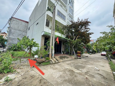Đất đẹp tổ 5  cũ , quang minh, mê linh. lô góc, 2 mặt thoáng, mặt tiền kinh doanh đẹp 2