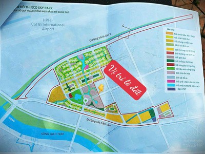 Cần bán lô góc đường 40m vị trí đẹp nhất TDC Tràng Cát, Hải An 83,6m2 1