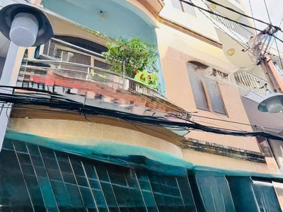 Q10   vĩnh viễn - nhà 4 tầng btct   45m  vuông vức   hẻm đẹp thông   giá 11.x 1