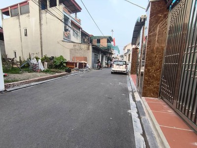 Chủ cần bán đất 100m2, mt4.5m, phúc thịnh, hà nội, 8.6 tỷ, ô tô tránh. 1