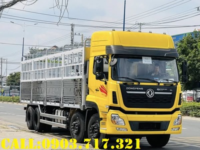 Bán xe tải DongFeng 4 chân nóc cao thùng 9m4 tải 17t95 giá tốt 0