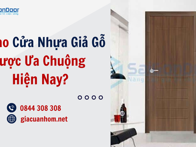 Vì Sao Cửa Nhựa Giả Gỗ Được Ưa Chuộng Hiện Nay 4