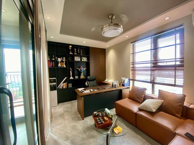 Bán sàn vp tòa geleximco 897 giải phóng, full nội thất xịn, căn góc, 186m, 11.35 tỷ 2