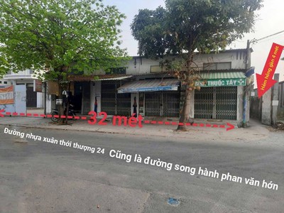 Bán nhà mặt tiền 32x44m giá 50 tỷ đường xuân thới thượng 24 1