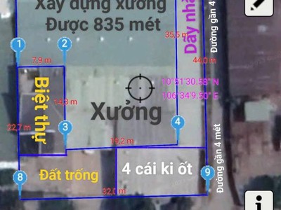 Bán nhà mặt tiền 32x44m giá 50 tỷ đường xuân thới thượng 24 2
