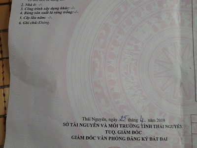 Chính chủ bán đất mặt đường cmt8   trung tâm tp. sông công, thái nguyên 4